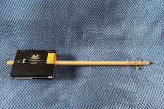 Cigar box instrument made by Michael Pounds.