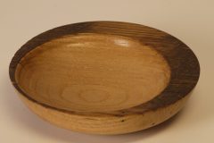 Wood bowl with off-center turning by Tom Steiner.