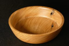 Wooden bowl turned by Tom Steiner.