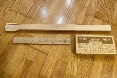 Cigar box instrument made by Michael Pounds.