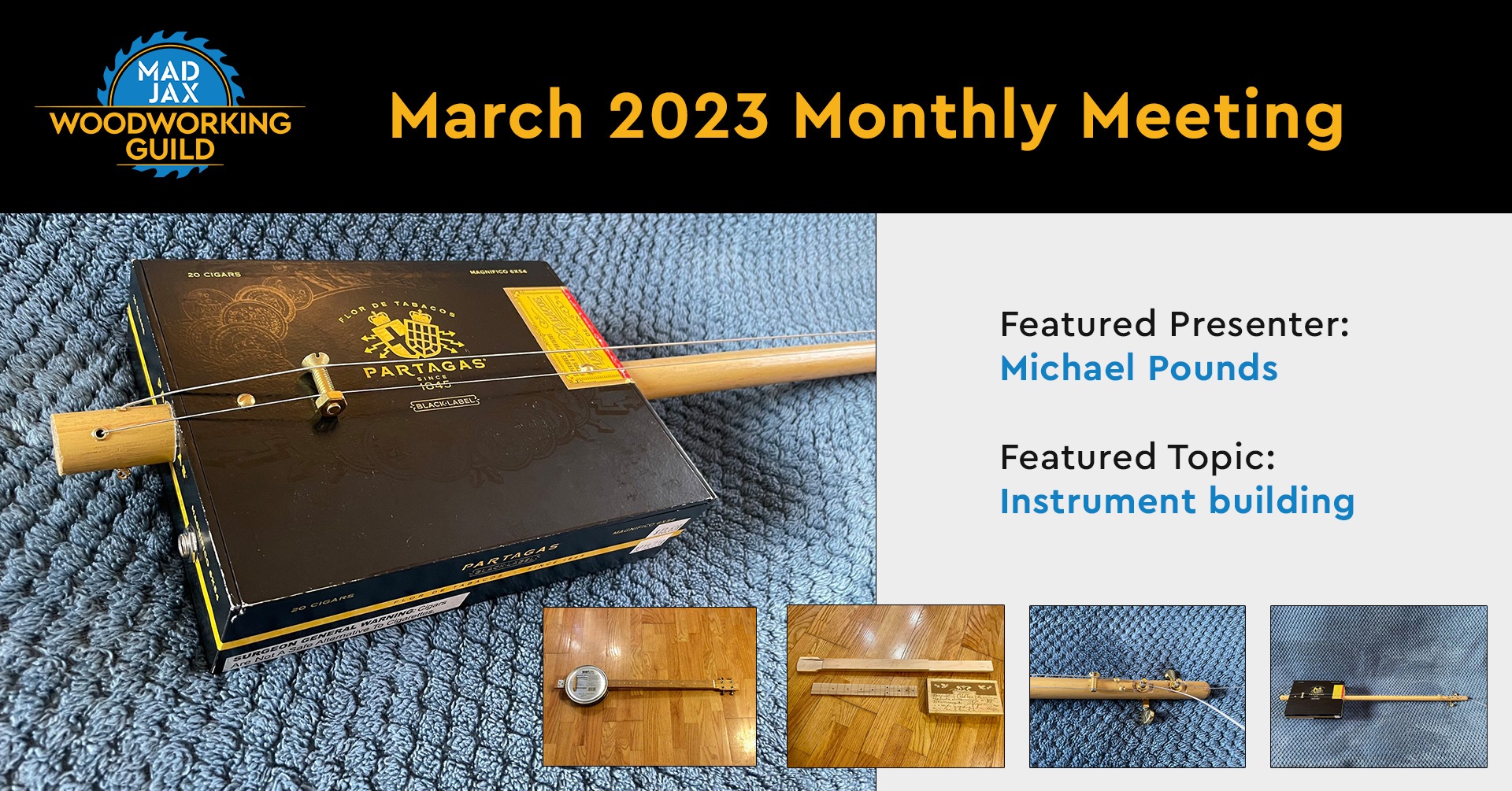 Instrument Building – MadJax Woodworking Guild Monthly Meeting
